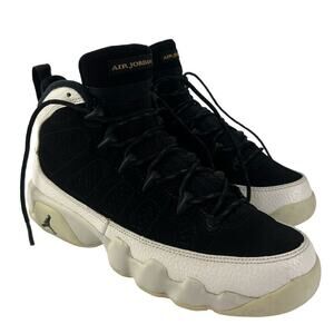 Air Jordan 9 Retro BG Los Angeles Black Summit White 302359-021 Youth 6.5